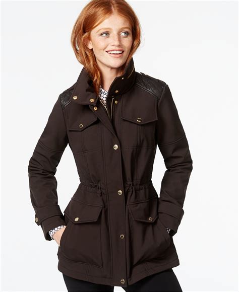 military coat michael kors|michael kors coat women's.